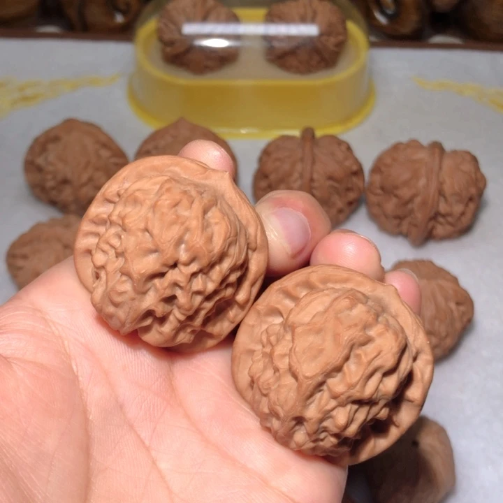 文玩核桃把件37石门元宝