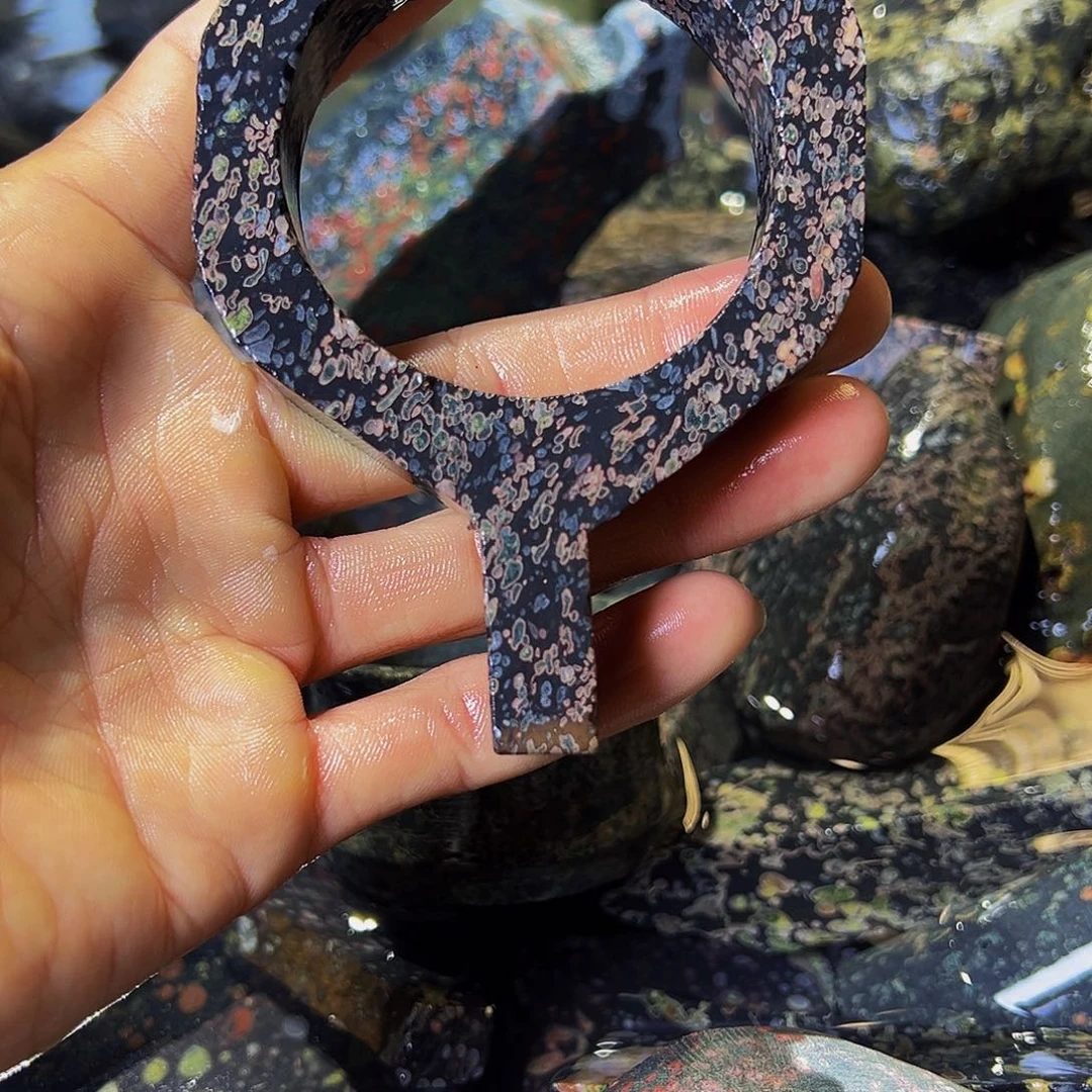 梅花玉鱼缸石茶周边微瑕不退不换