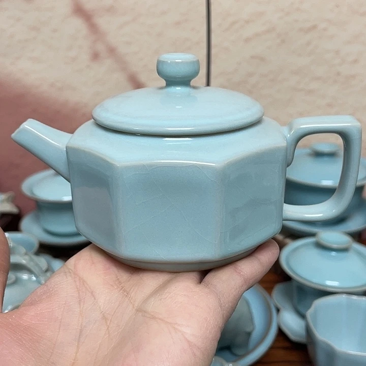 杯子郗奎奎手工精修八方壶
