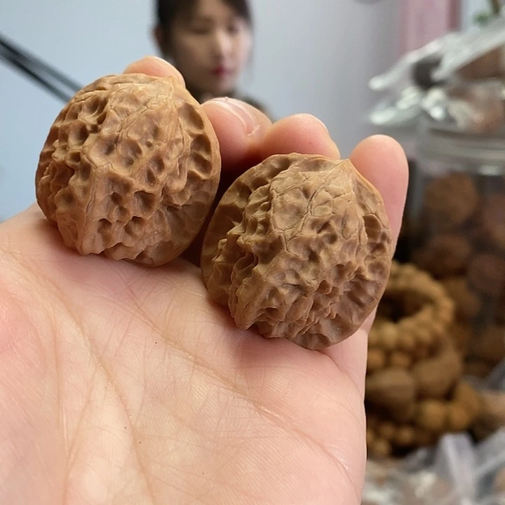 文玩核桃把件33白蛇谷迷你小众