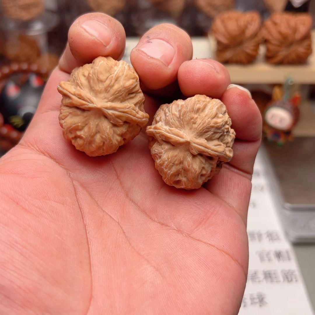 吊坠文玩核桃35尺全品门头沟元宝