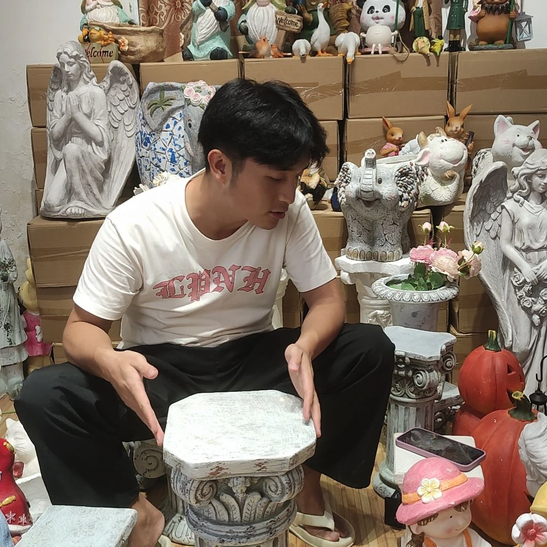 合成树脂复古 45厘米罗马柱