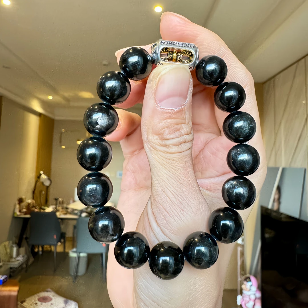 合金亚克力手链 金小运破破害害手链