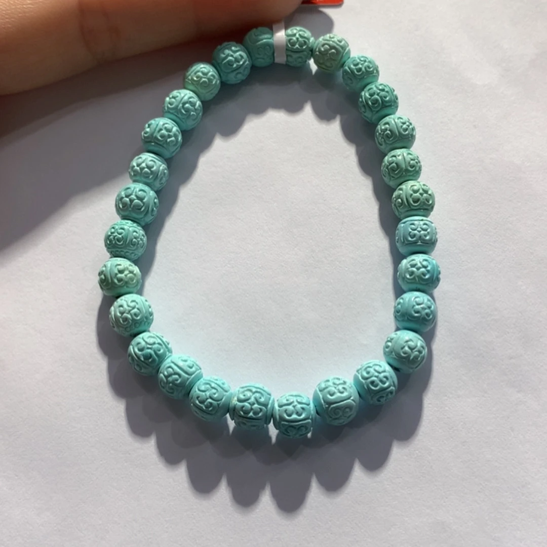 未镶嵌绿松石单圈粘****子