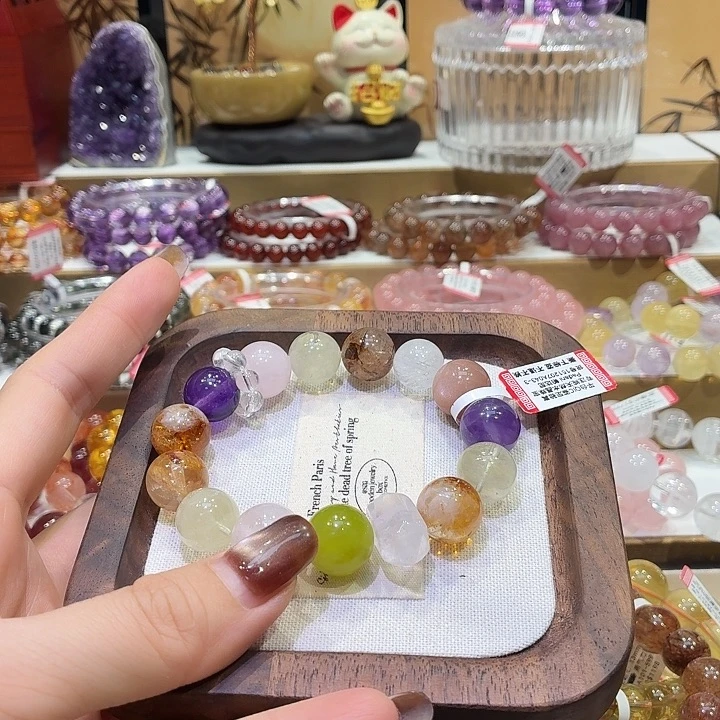 未镶嵌手链水晶你