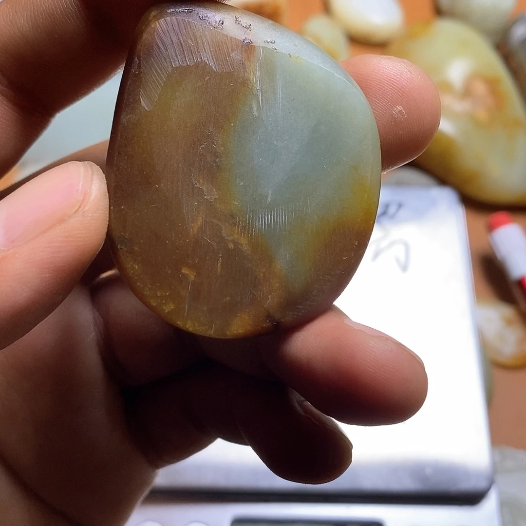 挂件未镶嵌定制和田玉美***康