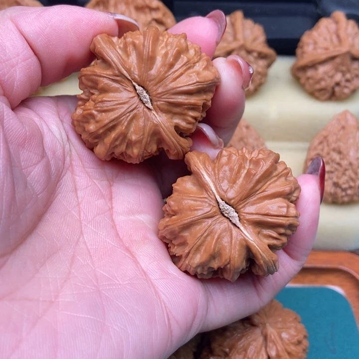 K***y桃核吊坠白狮42尺已打底