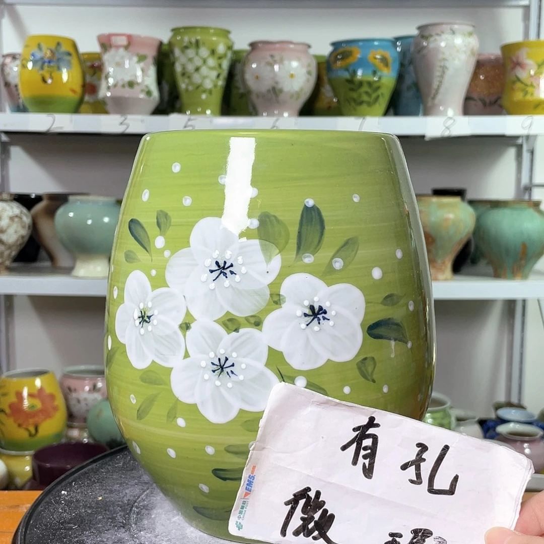 景德镇陶瓷花盆花器暇256