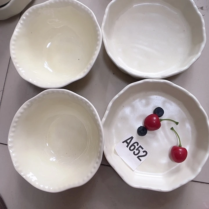 瓷片瑕疵特价陶瓷碗