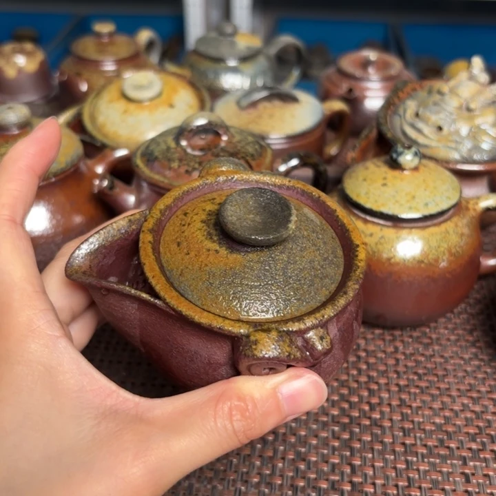茶杯紫砂古朴宝瓶140