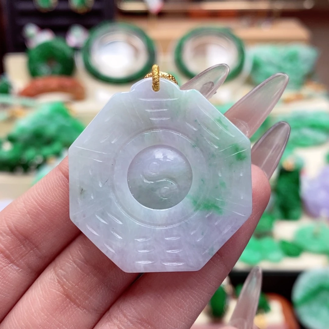 颈饰未镶嵌翡翠翡翠吊坠