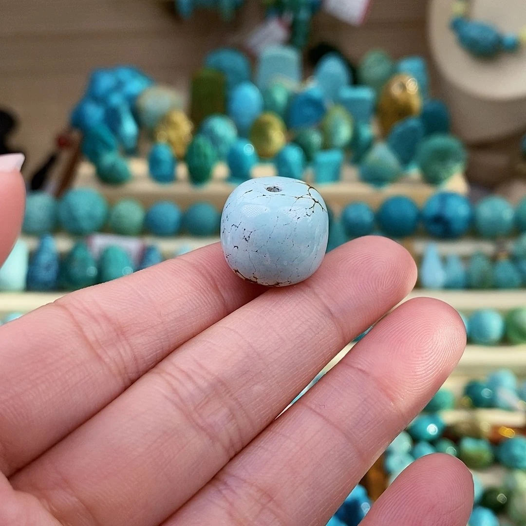 绿松石珠宝奇石未镶嵌