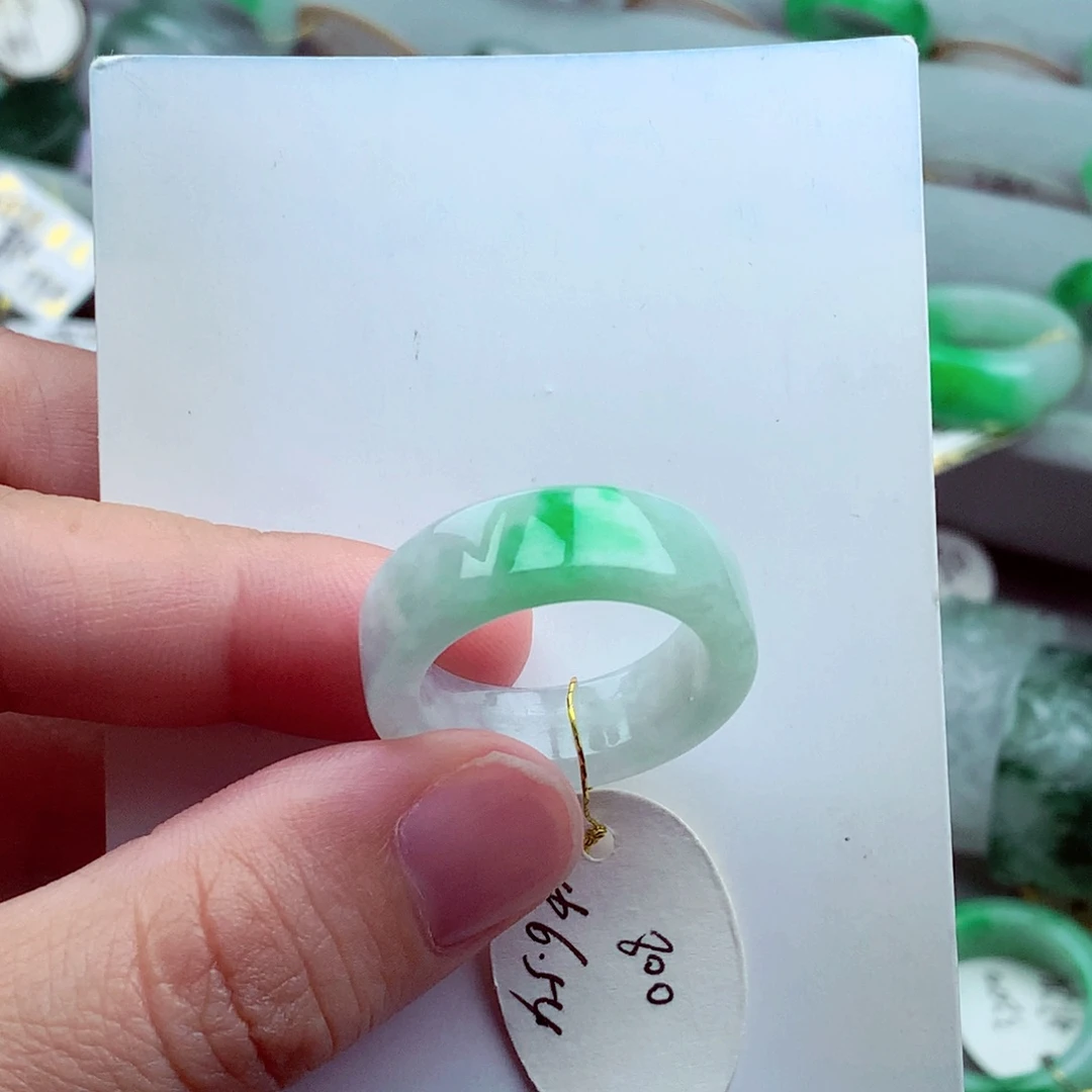 未镶嵌戒指翡翠20号