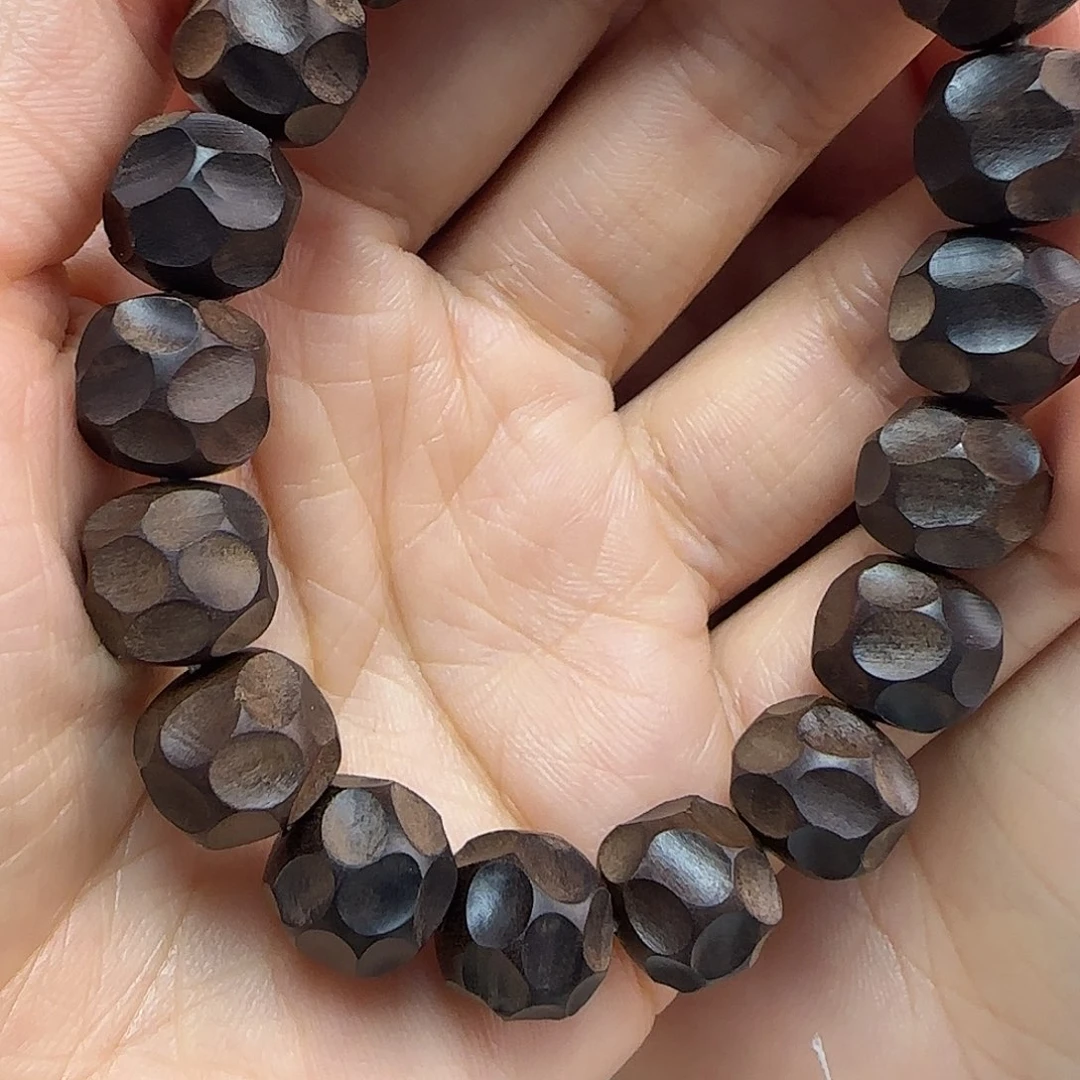 无***王藤类老山檀无相手串现货