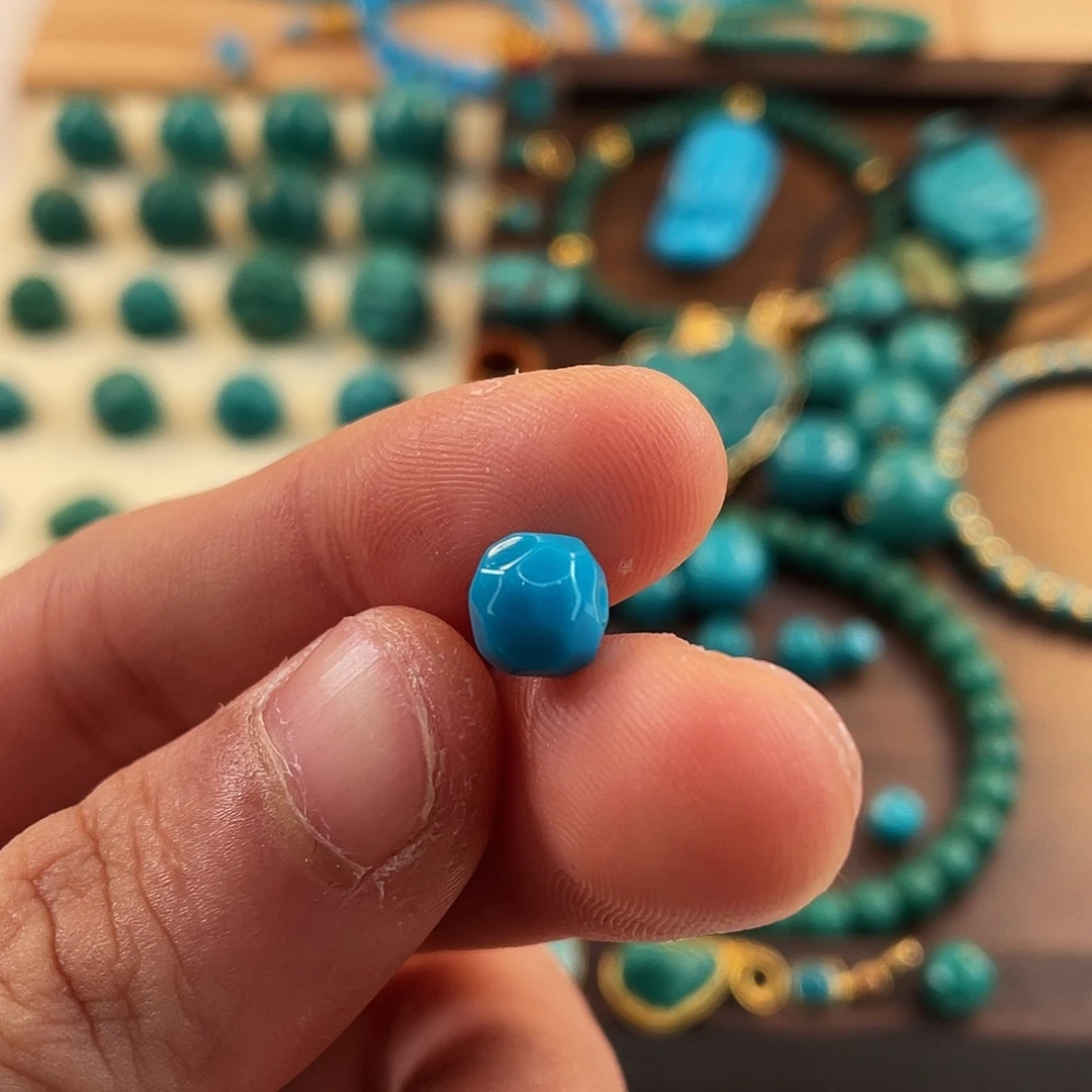 绿松石未镶嵌配饰