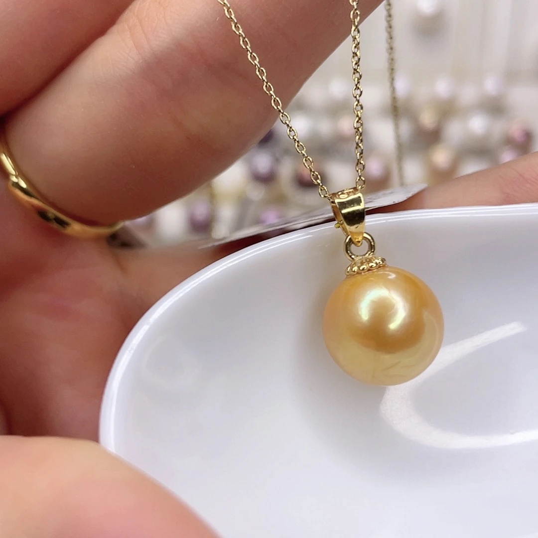 淡水珍珠未镶嵌吊坠(赠链)