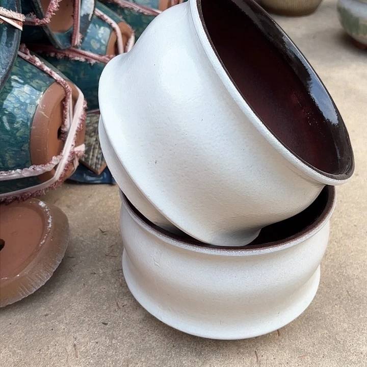 紫砂茶碗  两个口径20*14