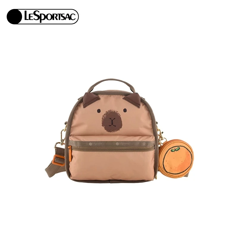 【商场同款】LeSportsac乐播诗2025新款卡皮巴拉可爱斜挎单肩包手提