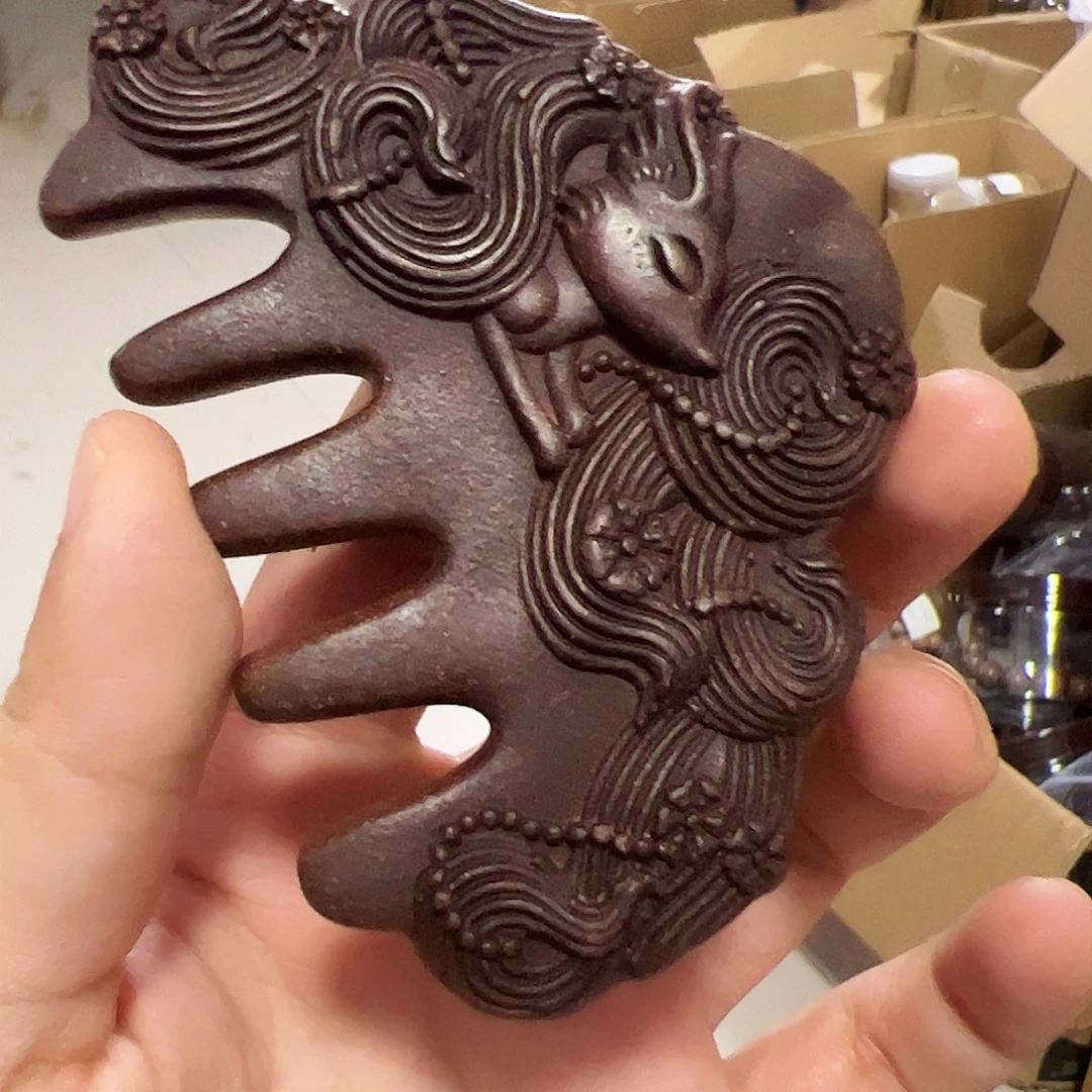 合香固元梳子梳头