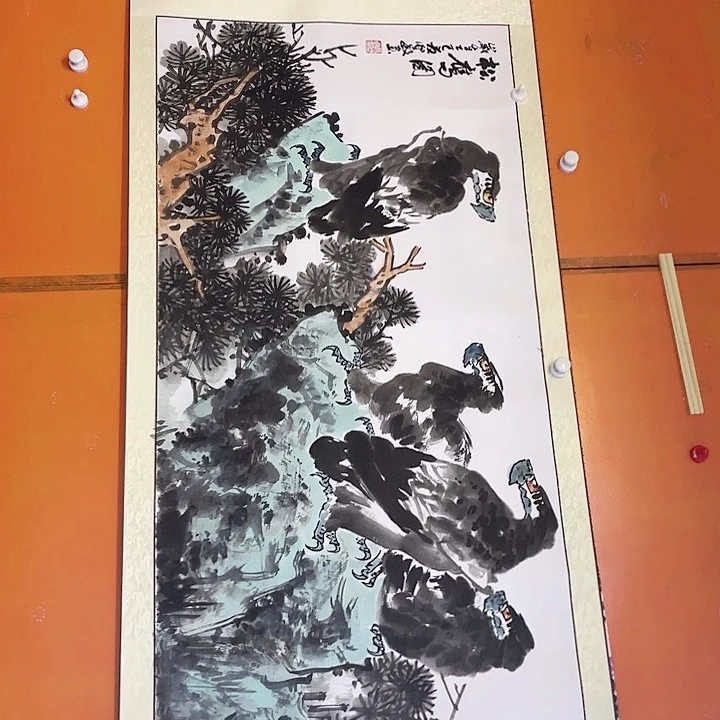 国画张圣敏先生纯手绘作品