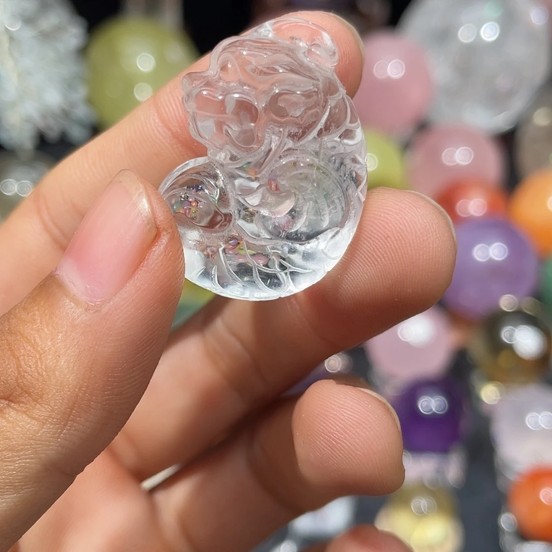 未镶嵌水晶珠宝半成品微瑕