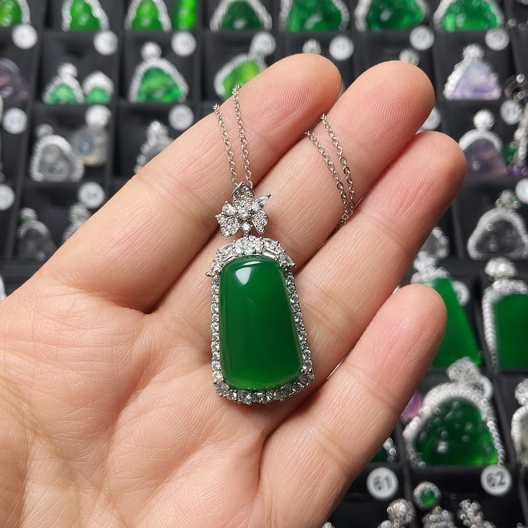 玛瑙/玉髓合金颈饰