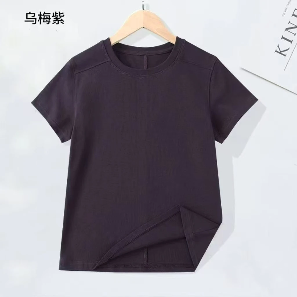 女款塔夫罗纹直角肩短恤 肆-8016