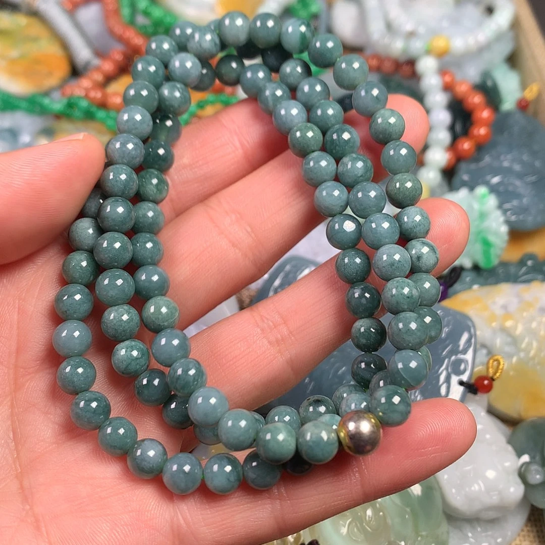 翡翠未镶嵌颈饰天然翡翠