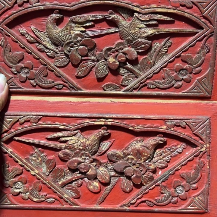 双***羽木木雕工艺品摆件