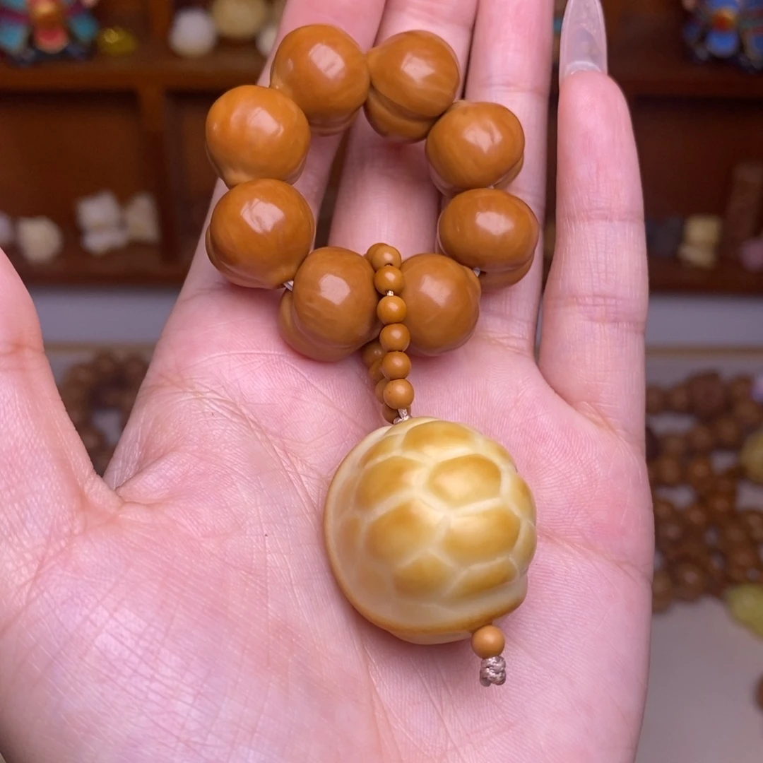 吊坠猴头核桃全品屁桃➕大富甲手捻
