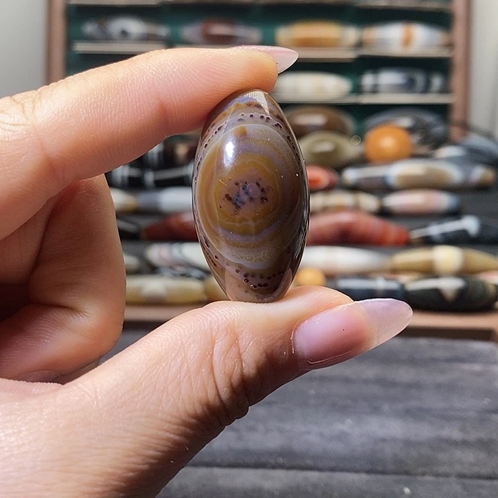 玛瑙/玉髓未镶嵌吊坠(不含链)