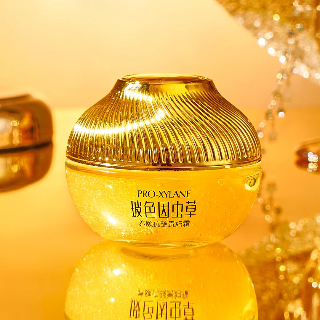 【发5盒院线同款】因虫草养颜抗皱贵妇霜补水保湿滋润肌肤提亮嫩肤