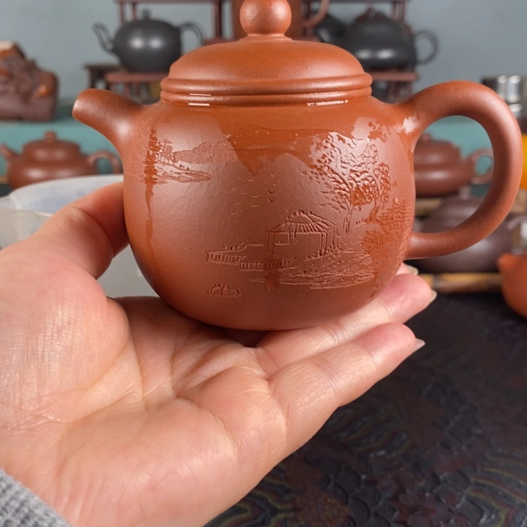 紫砂茶壶底槽清 匏尊 210