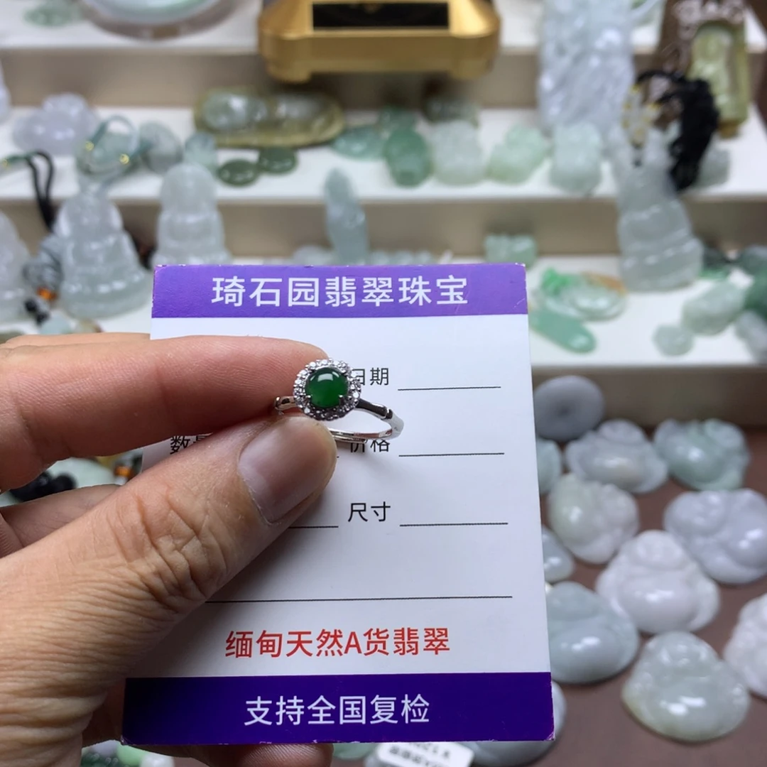 颈饰未镶嵌翡翠缅甸A货翡翠