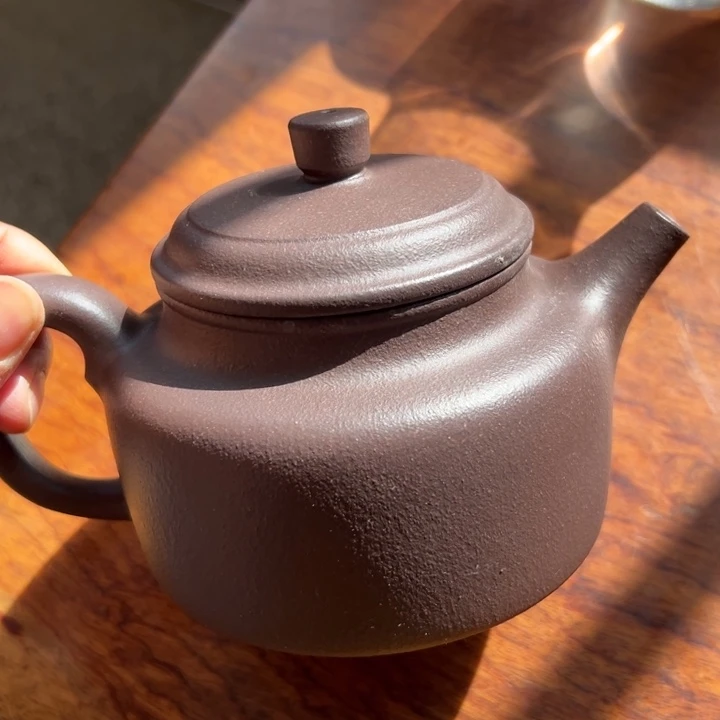紫砂茶壶天青德中450c c