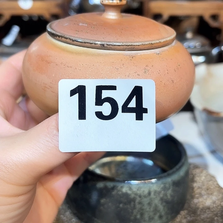 罐菲*遥高温柴烧陶泥小罐