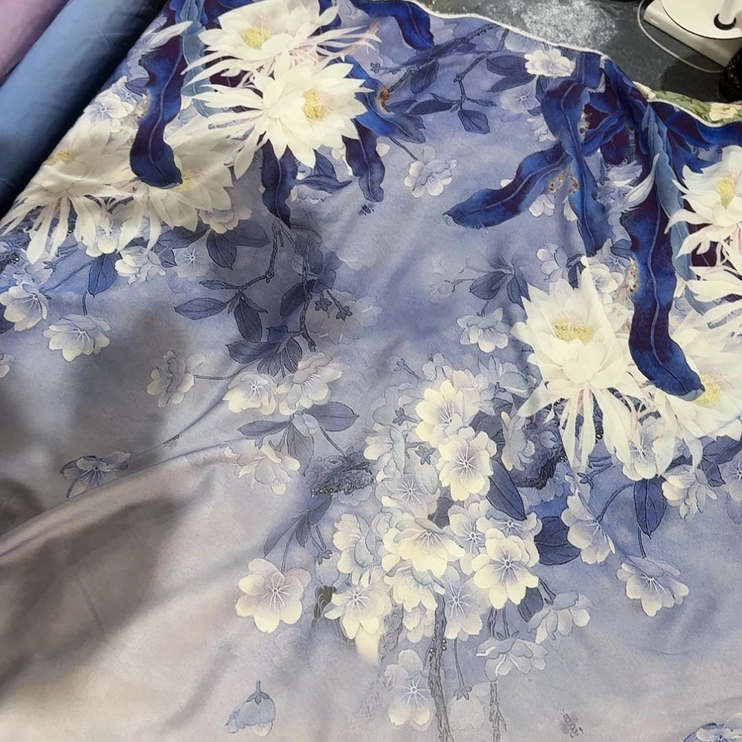 数码人棉贡缎1米长X1.4米宽地卷