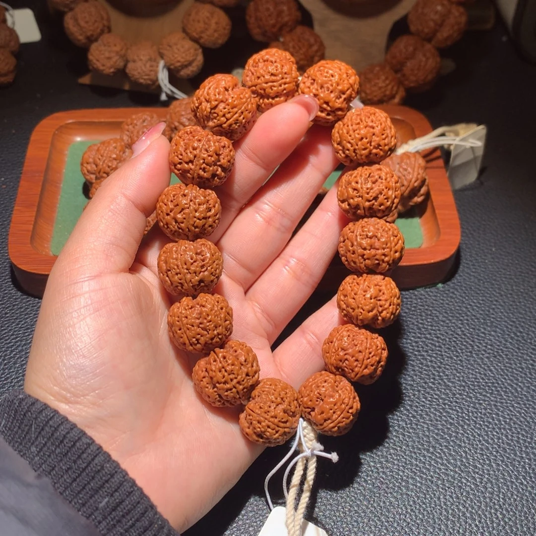 手串金刚菩提20尺寸蜂王定制
