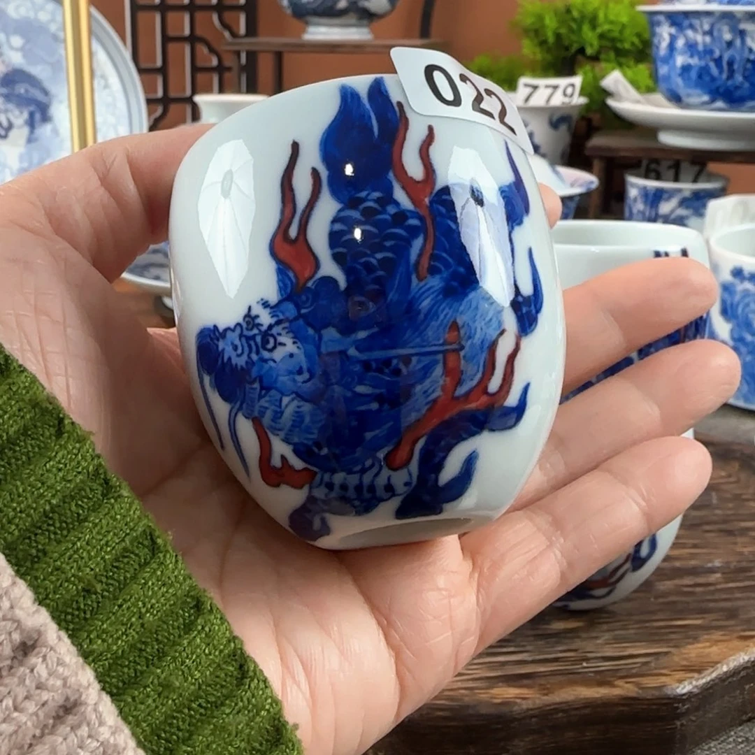 景德镇陶瓷手绘茶具022