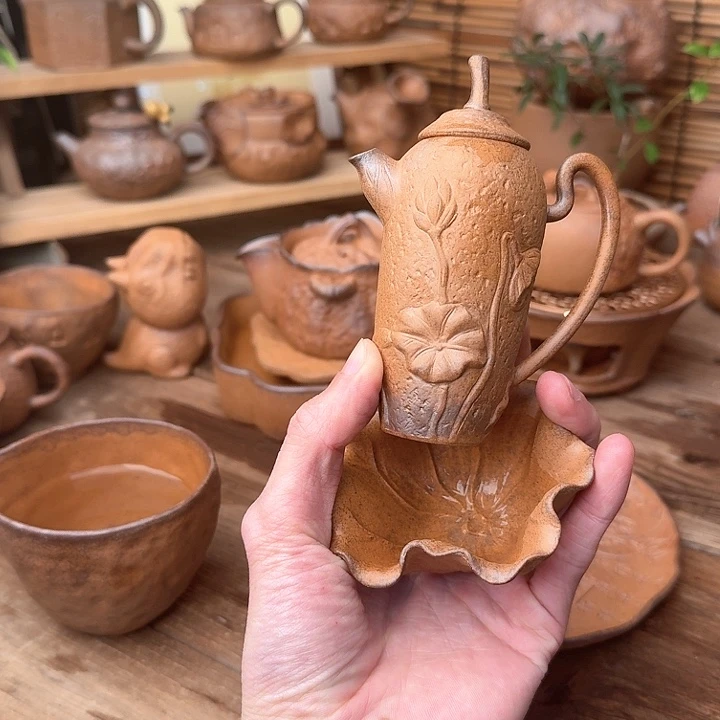 原矿老岩泥茶器系列