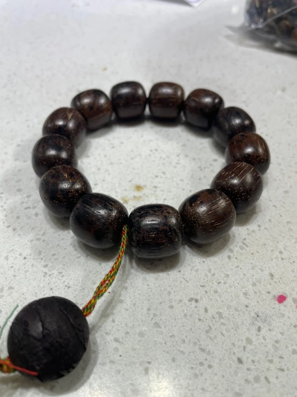 A154琳姐家沉木圆珠手串