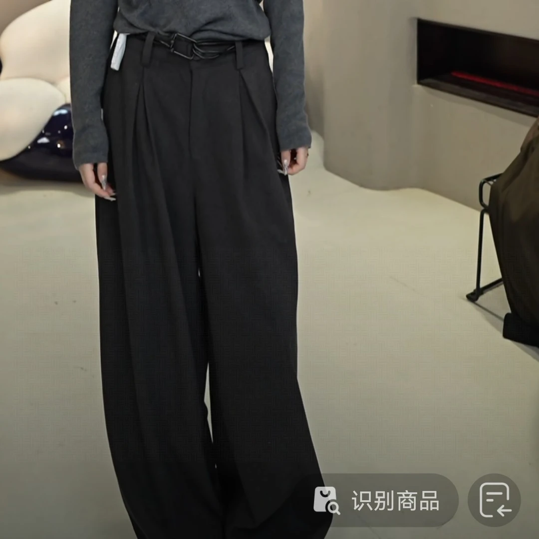A36551刘梅家阔腿裤休闲裤