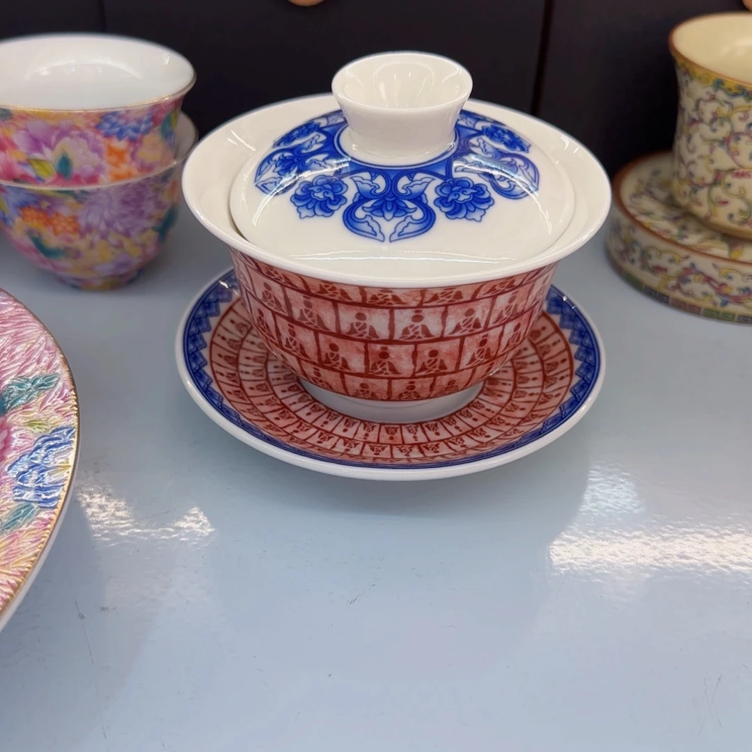 这些盖碗真好看！！！