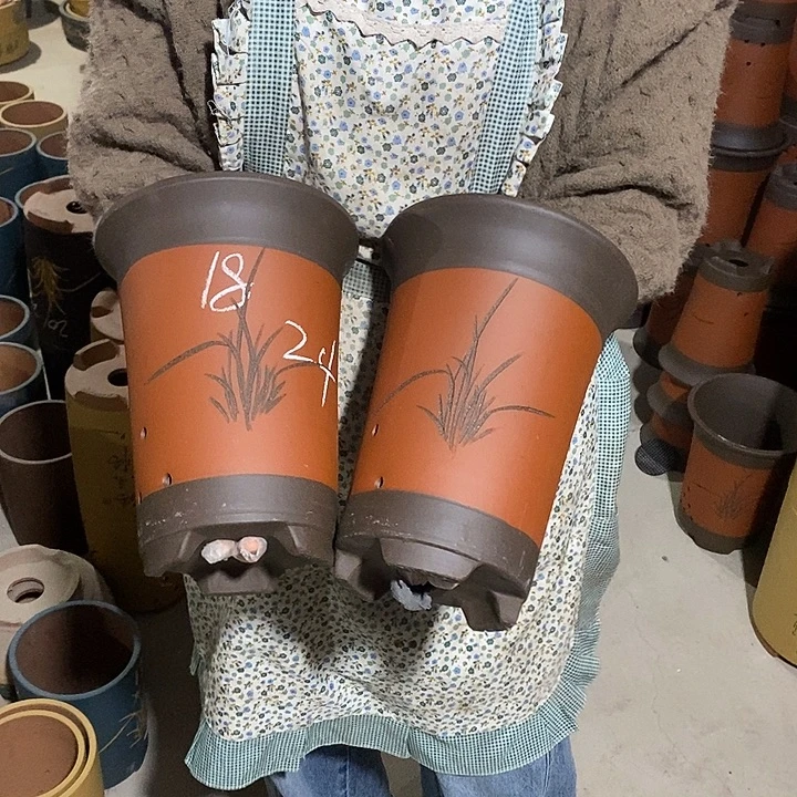 紫砂花盆紫砂花盆