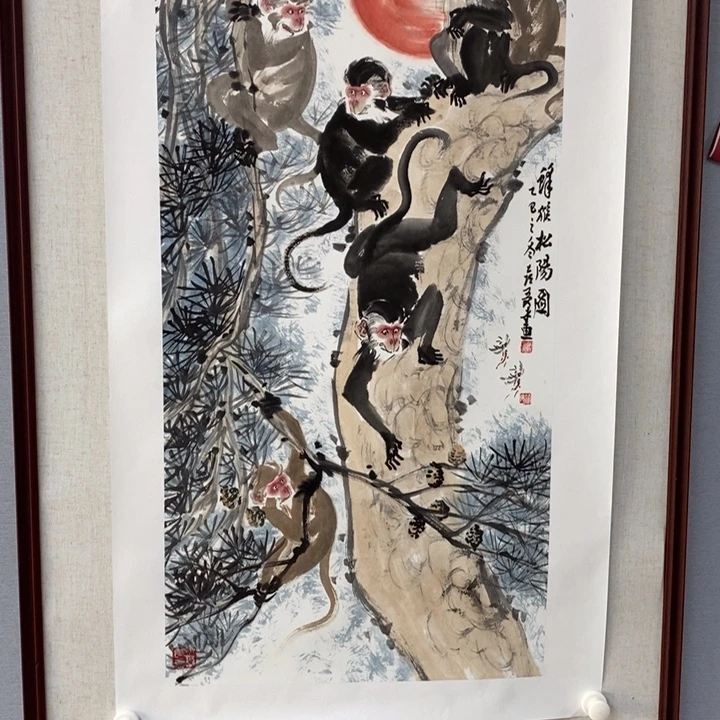 国画亲笔手绘原创