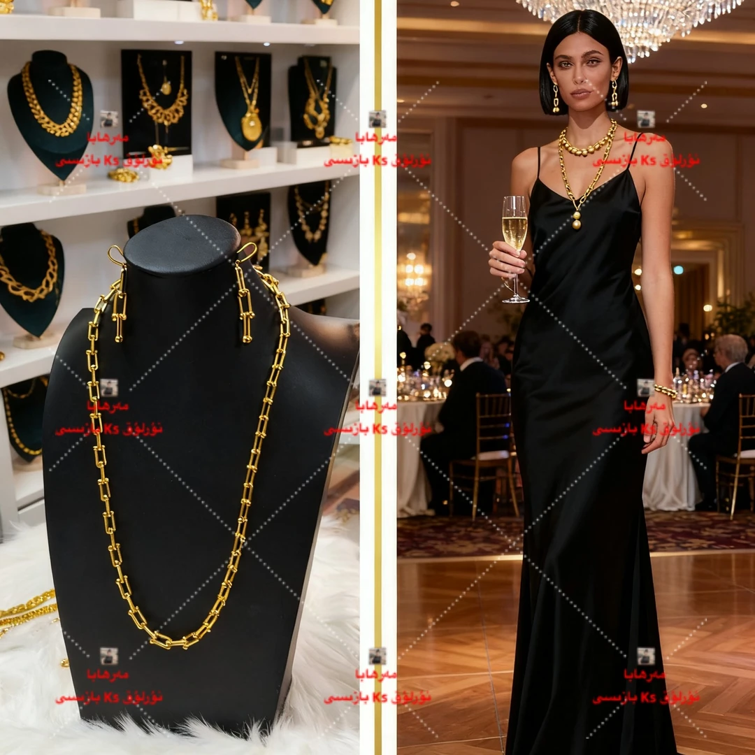 合金项链  KS8005 Nurluk  狮子头三件套可以过火的款式