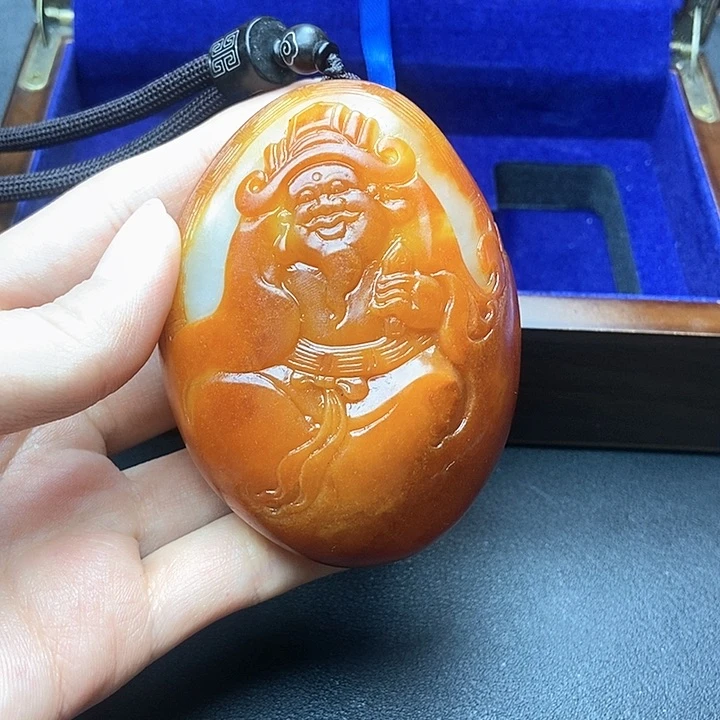 和田玉挂件未镶嵌N