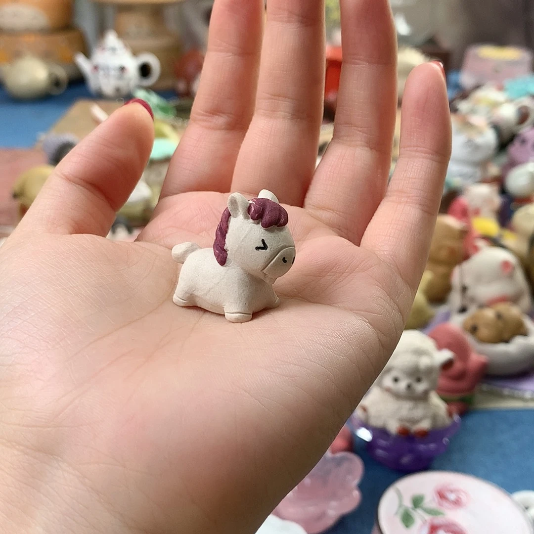 紫砂茶宠手工制作
