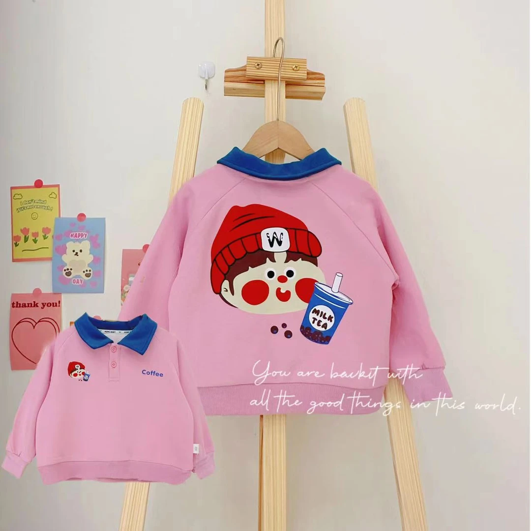 27037女童卫衣春秋2025新款洋气儿童秋装长袖秋季宽松上衣童装韩