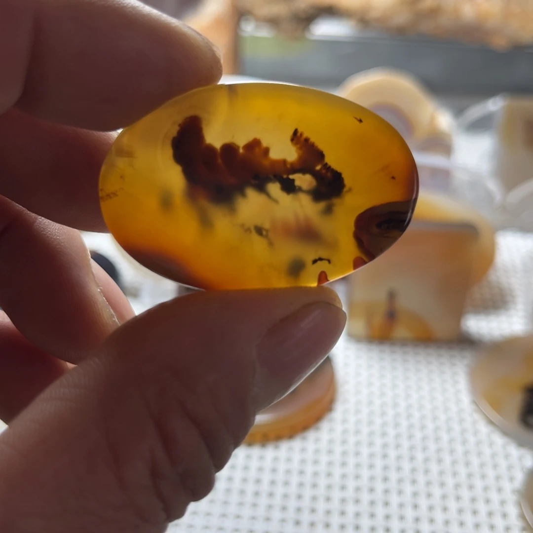 玛瑙/玉髓未镶嵌吊坠(不含链)